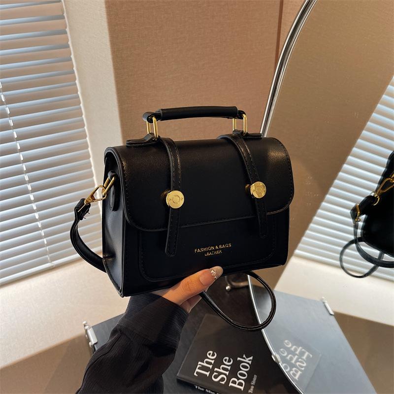 Small Bag Women's Spring and Summer New Fashion Shoulder Messenger Bag Portable Small Square Bag