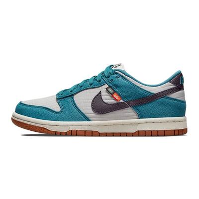 Dunk Low SE Next Nature GS Toasty - Rift Blue Kinder Sneakers Grijs-Mist Zeil Grot-Paars DC9561-400