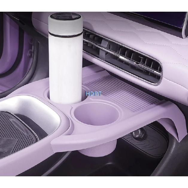 Car Style Storage Box Tray Pad Fit For Dongfeng Nammi 01/Box 2024 + Central Console Water Cup Holder Organizer Cover Accessories