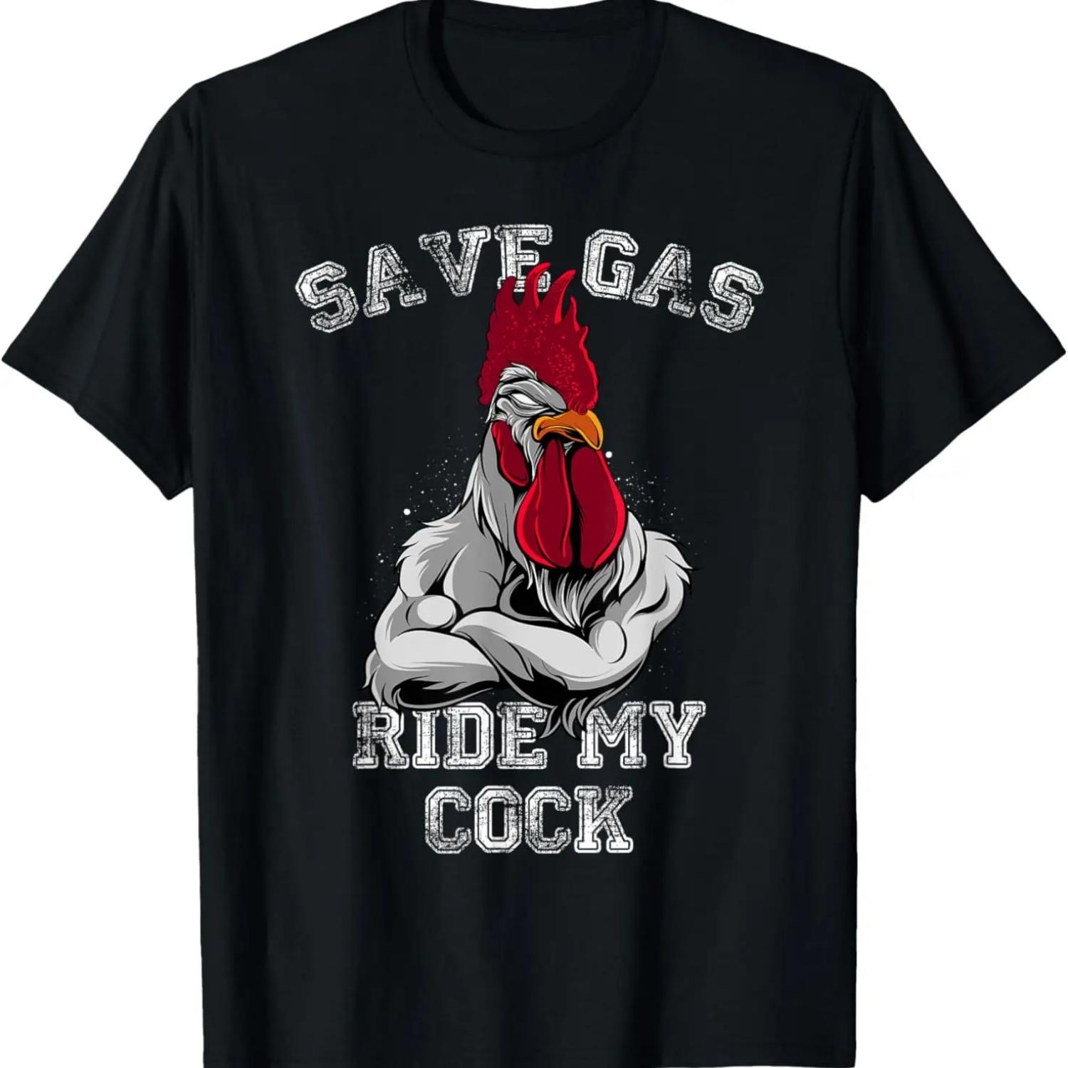 

Save Gas - Ride My Cock T-Shirt S чёрный