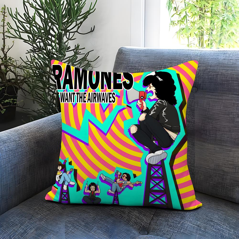 POPULAR R-RRramoness Cushion Cover Comfortable Reversible Pillow Cover Ideal for Car Sofa Bedroom & Beyond