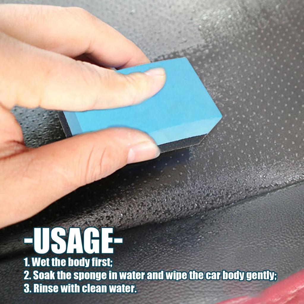 30/1PCS Car Ceramic Coating Sponge Applicator Glass Nano Wax Coat Sponges Blue Square Sponge and Cloth Cleaning Accessory