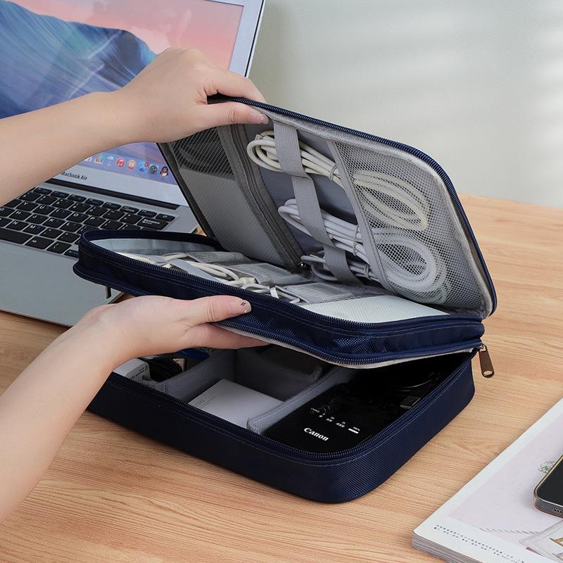 Multifunctional Outdoor Digital Storage Bag for Accessories and Chargers