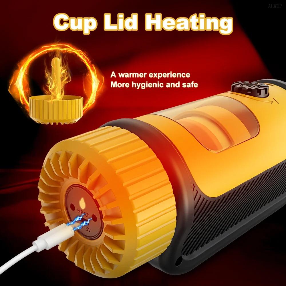 Automatic Telescopic Male Masturbator Electric Piston Sex Toys Thrusting Mastubator Cup Pocket Pussy For Men Adult Supplies 18+