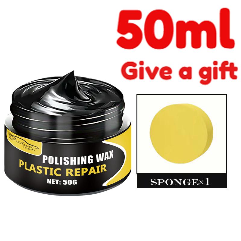 

Renovative Wax for Car Interior & Exterior - Scratch Repair, Yellowing Fix, Nano Coating, Leather & Plastic Restoration 50 ML