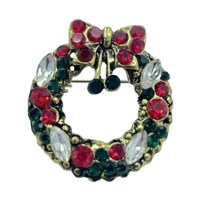 Artistic Brooch Collection Christmas Theme Stylish Suit Accessories Casual Brooch Present for Fashion Enthusiasts