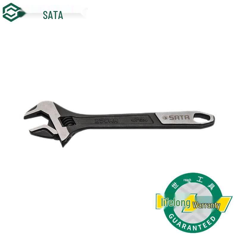 SATA Large Opening Adjustable Wrench