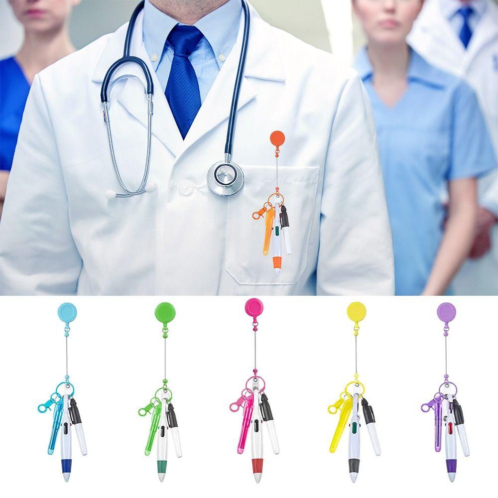 DIY Nurse Pen Set Retractable Ball Pen NEW Permanent Marker  Gift