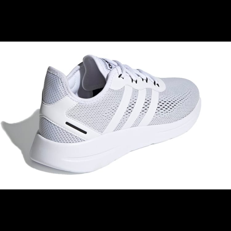 Adidas Neo Lite Racer Rbn 2.0 Mesh, Textile Slip Resistant Abrasion Resistant Low top Casual Shoes Men's Gray White FY8188