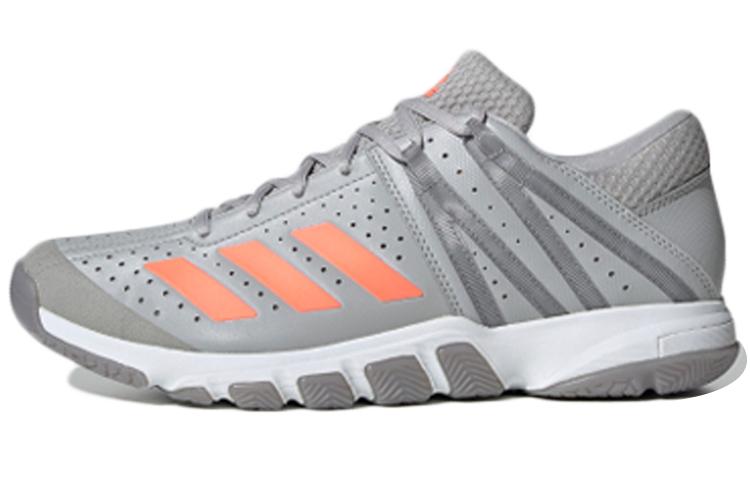 

Adidas Wucht P5 Cushioning Slip Resistant Lightweight Low top Running Shoes Men s Silver Gray Orange EH1332 43⅓