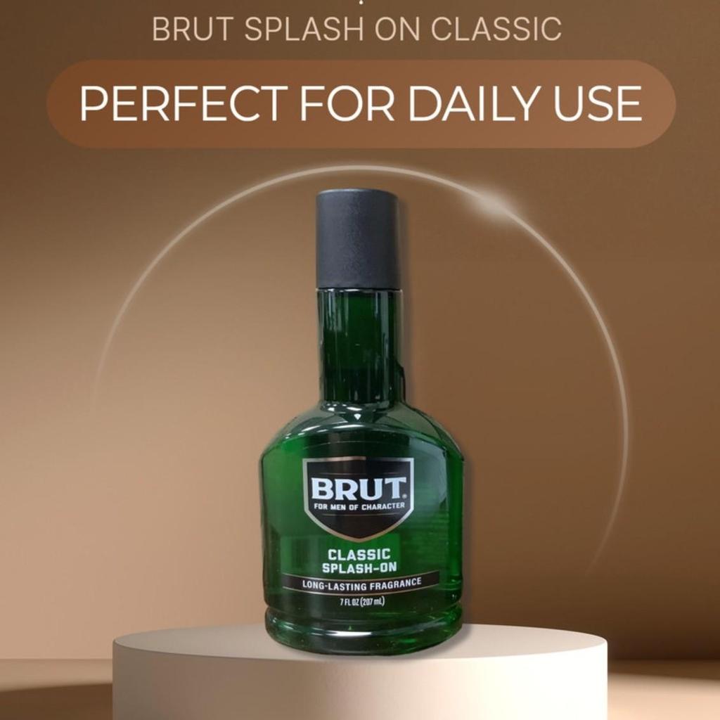 Brute Classic Duft Splashion Haut (1 Einheit - 207ml) Beste koreanische Herrenkosmetik