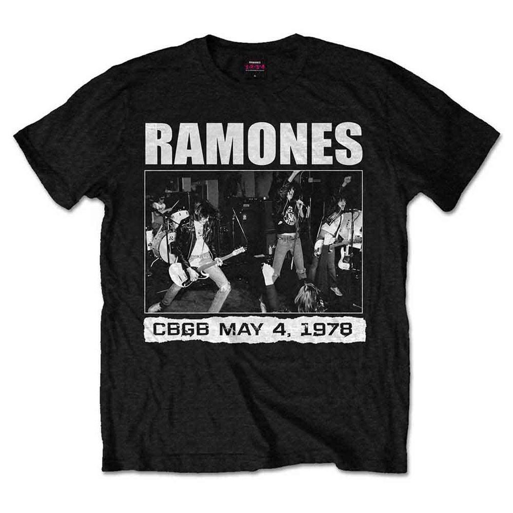New Ramones CBGB 1978 T Shirt M