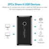 USB 3.0 2 Giriş 4 Çıkış Bilgisayar ve Yazıcı Anahtarı Paylaşım Cihazı