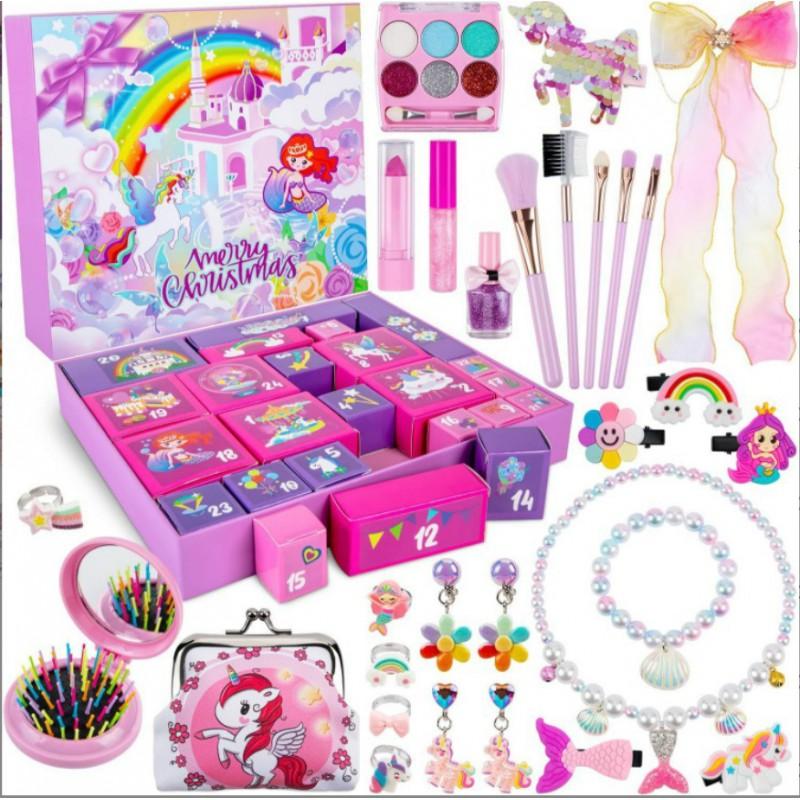 Mermaid Themed Blind Box Puzzle Building Blocks Stress Relief Toy Girls Ages 15-35