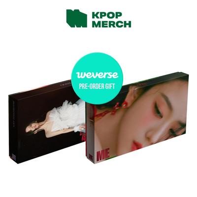 JISOO (Μαύρο ροζ) - ΜΟΥ (Συμπ. Weverse POB)