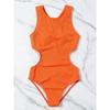Sexy Plain Backless Swimwear Women 2026 One Piece Swimsuit Female Bathing Suits Woman Swimming for Beach Wear Monokini Swimsuits