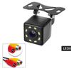 JISUID Car Rear View Camera 12 LED Night Vision Reversing Auto Parking Monitor CCD Waterproof HD Video