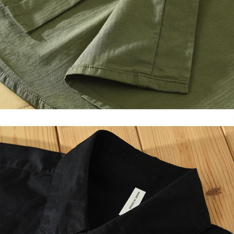 Рубашки с коротким рукавом в уличном стиле для мужчин — фото 9