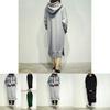 Women's Long Sleeve Loose Casual Plus Sweatshirt Hoodies Long Maxi Dress In Premium Quality And Timeless Design