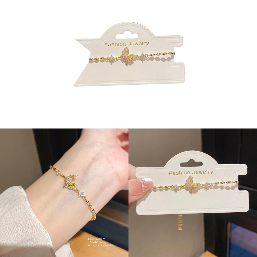 Copper Zircon Insect Design Fashion Hand Chain For Women Office Wear