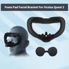 Facial Interface Face Bracket for Meta Quest 2 Breathable Foam Pad Face Mask Cover Replacement for Meta Quest 2 VR Accessories