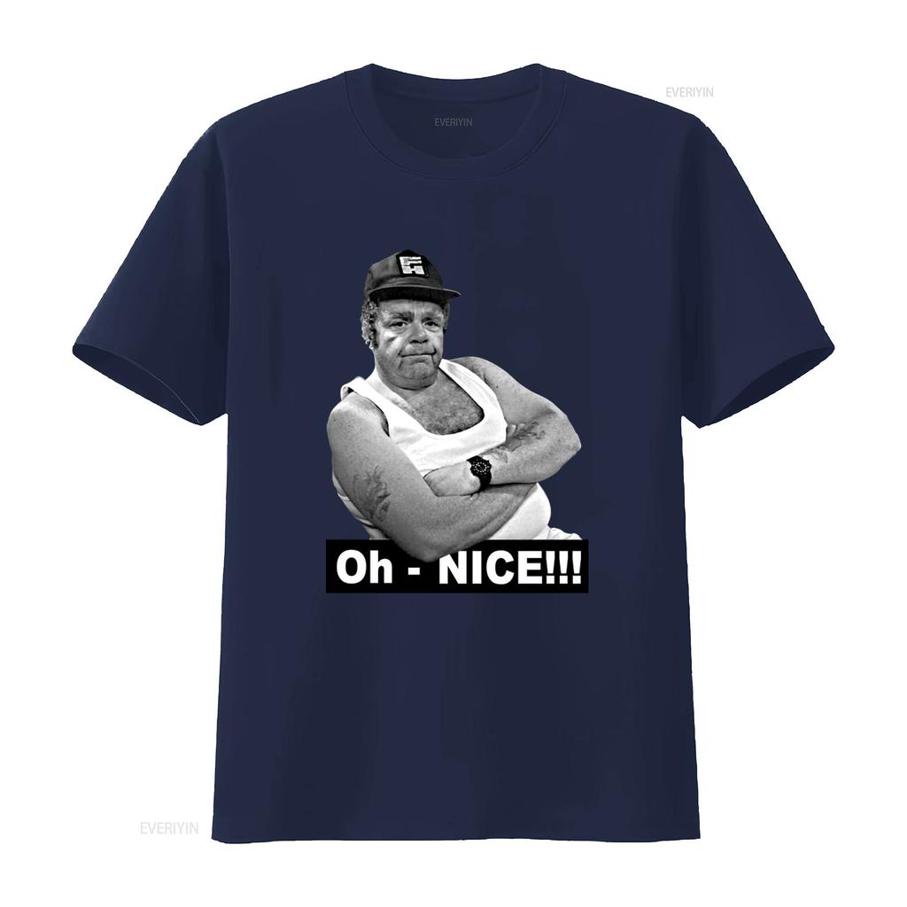 Onslow Keeping Up Appearances Geoffrey Hughes Oh Nice Print T Shirt for Fashion Casual vintage Washed Slightly Stretched