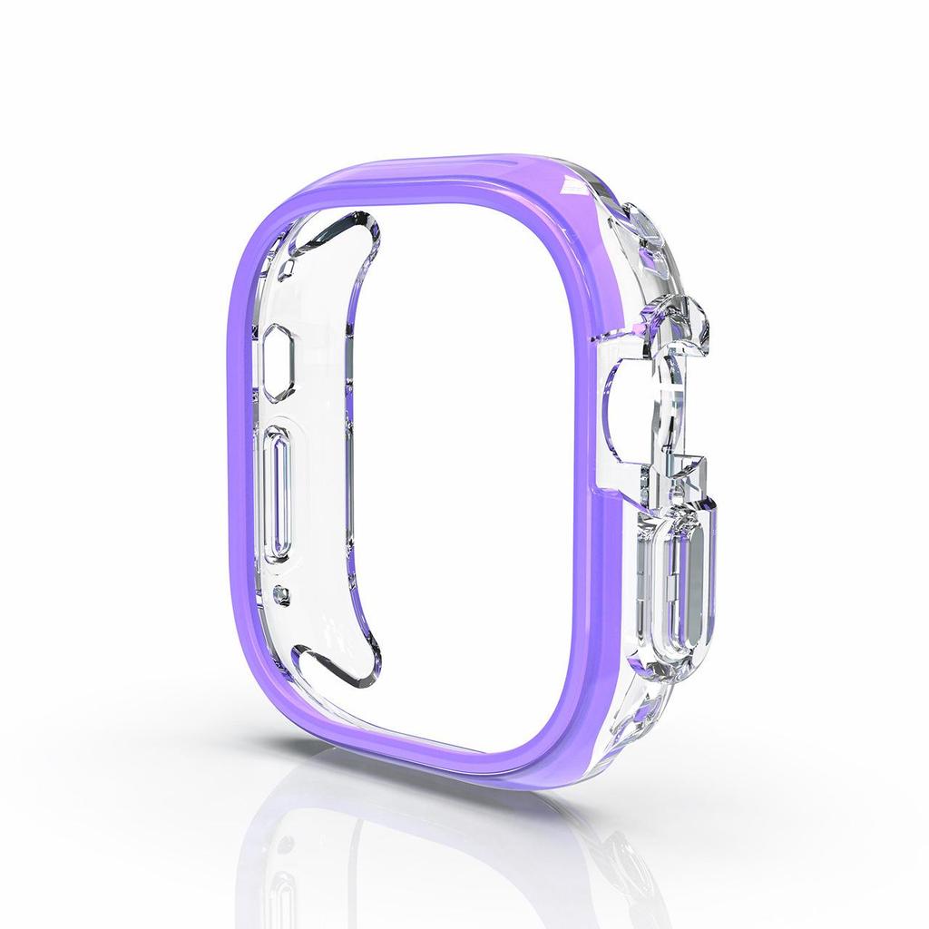 PC Protective Case For Apple Watch Ultra 2 49mm 11 10 9 8 7 6 5 SE Screen Anti-falling Cover Shell iWatch 46mm 42mm 45mm 41/44mm