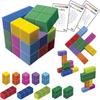 Masudaya Corporation Chachakube Puzzle Blocks Educational Toy Brain Training for Ages 3 and Up