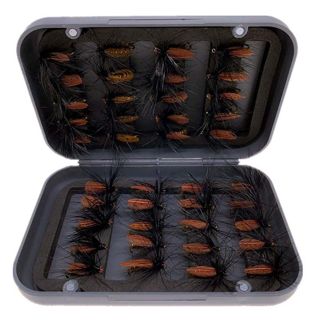 5/10/25/Pcs/Box 3 Different Style Fly Fishing Lure Bait Trout with Hook Fly Fishing Nymph Dry Flies Fishing Flies Bait Insect Lure