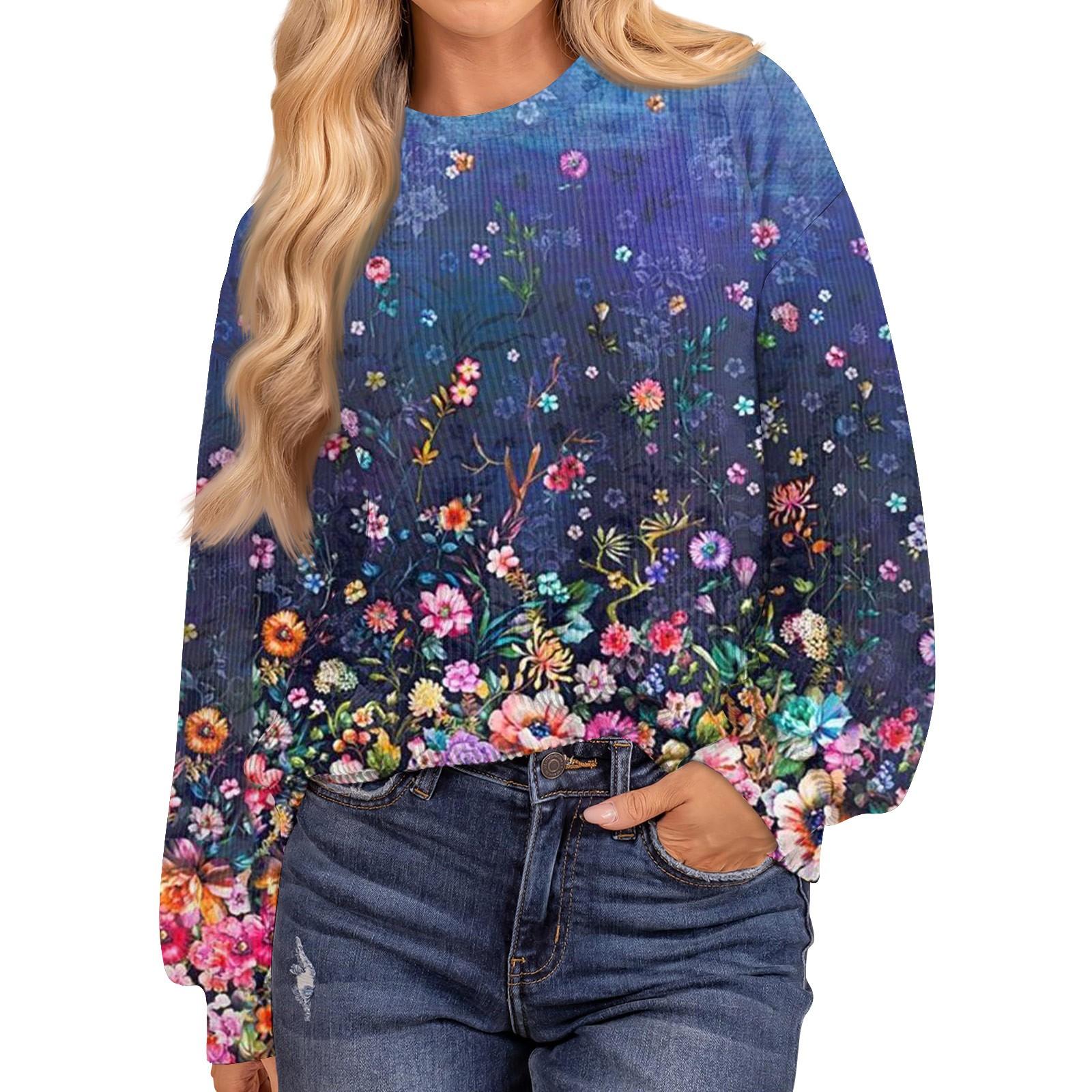 Женские повседневные свободные туники — фото 11