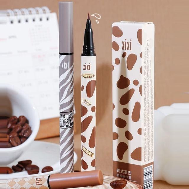 xixi - American Retro Smooth Eyeliner - (1-3) #01 - 0.5ml