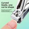 Xiaomi New Nail Clippers Manicure Large Nail Clippers Stainless Steel Nail Clippers Trimming Toenail Scissors Manicure Tools