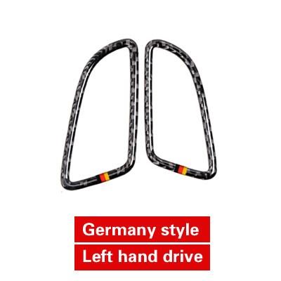 Für Mercedes Benz W205 C180 C200 C300 C-Klasse Armaturenbrett Lüftungsgitter Verkleidung Abdeckung Aufkleber Auto Innenraum Tuning Zubehör