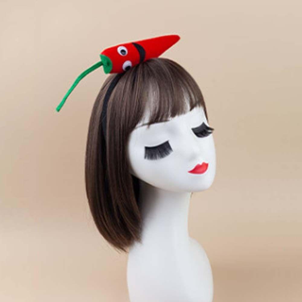 Funny Cartoon Fruit Hair Hoop Nutrition Month Celebration Performance Headwear  Cosplay