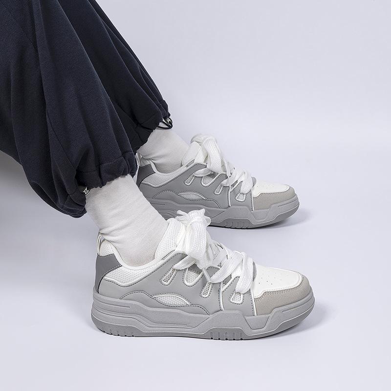 Global popular design board shoes men's ZHQ68001-1 spring versatile sports shoes lightweight breathable bread shoes