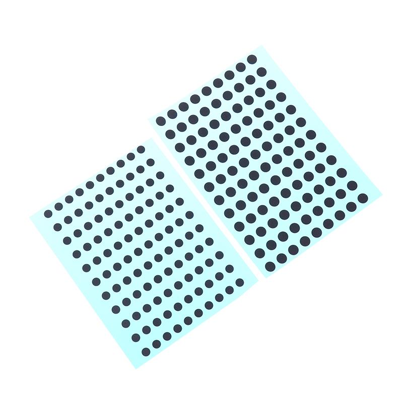 Diametru 3/4/5/6 Mm 4 Dimensiuni Paduri din Cauciuc Conductiv Negru Kit de Reparare Tastatură Pentru Telecomandă IR Butoane din Cauciuc Conductiv