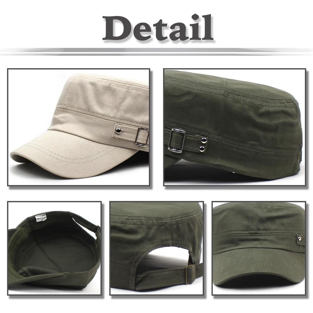 Muncă Militară CZ289 [Colț Alb] Pălărie, Șapcă, Elegantă, La Modă, Simplă, Pentru Bărbați, Pentru Femei, (Navy)