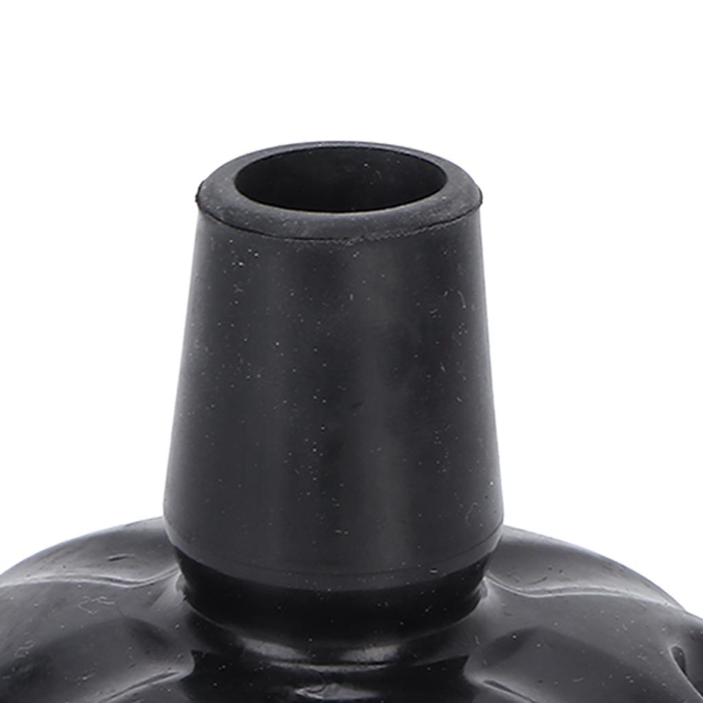 Walking Cane Tip Silicone 6 Pillar Design Strong Stability Prevent Slipping 22mm Walking Sticks Foot Pad