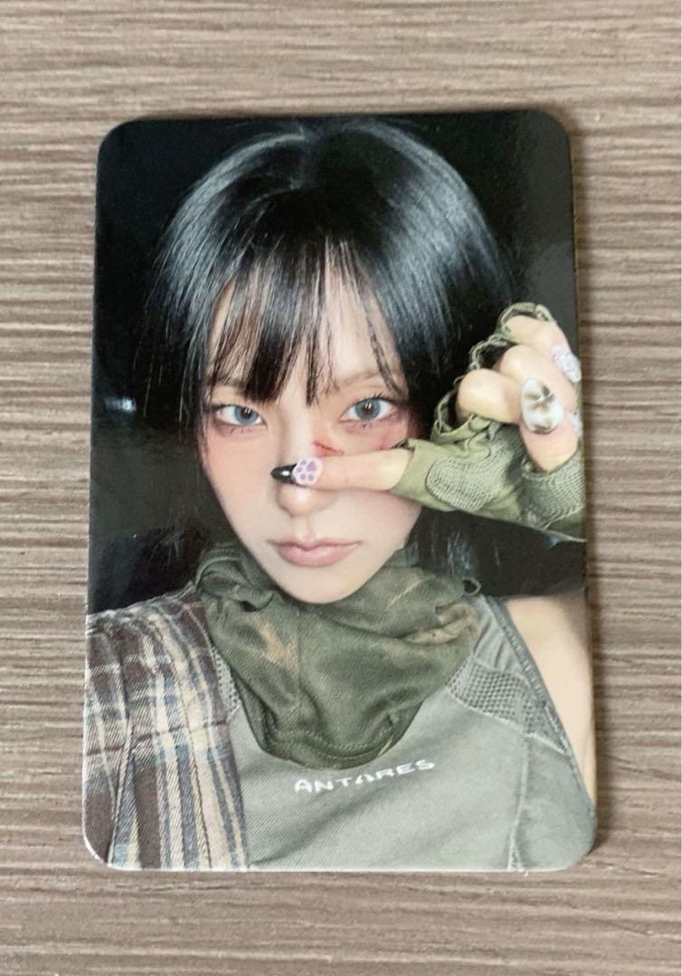 

[USED] itzy GWBG aladin pre-order bonus trading card Yeji