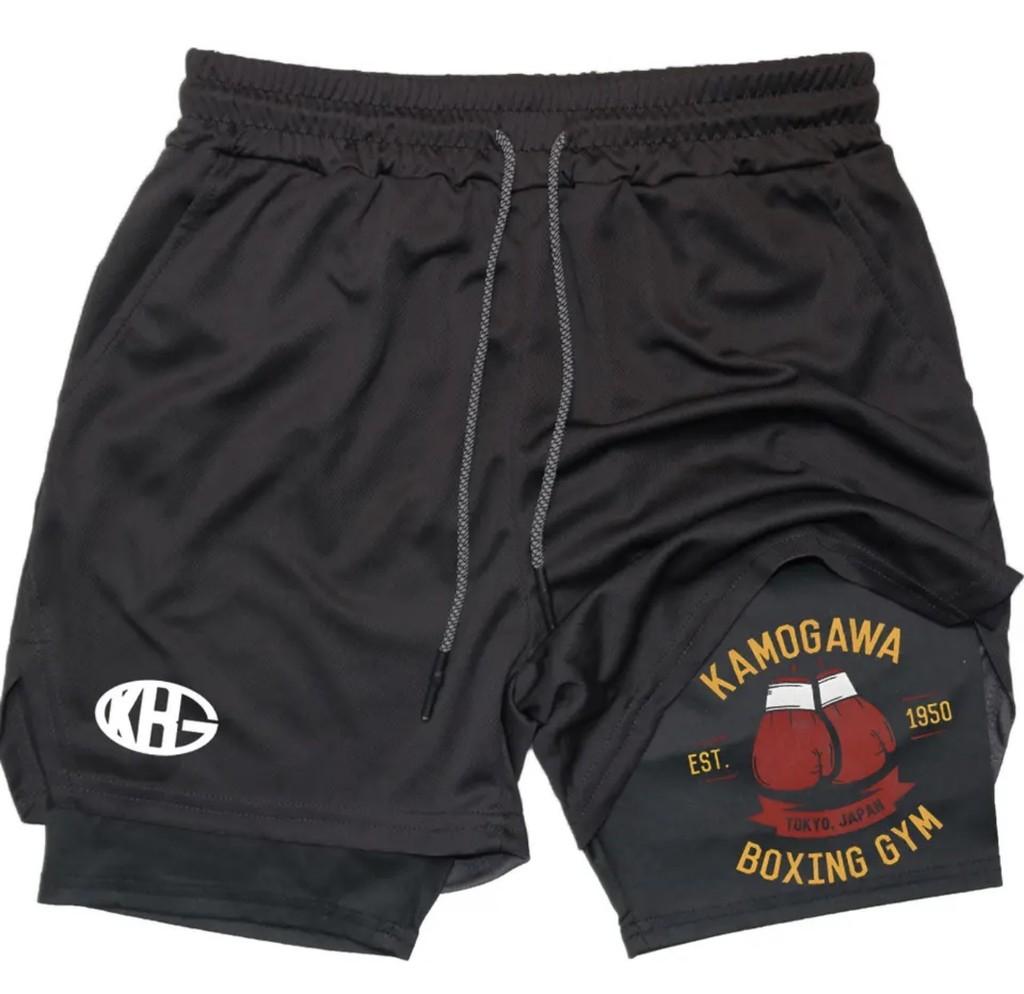 Generic Mens Summer Athletic Shorts With Polyester Fabric And Drawstring For Casual Wear