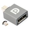 Mini DP Male to DP Female Adapter 8K 60Hz 7680x4320 for Laptop PC TV Gaming Monitor