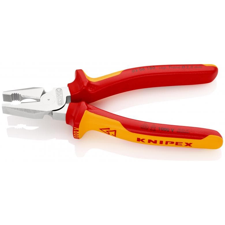 180Mm High Power Universal Pliers - Kn 02 06 180