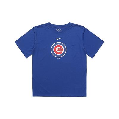 X MLB T-Shirt Logo Crew Neck Short Sleeve Kids Tops Royal-Blue 3Z3B7SAG5-CUB