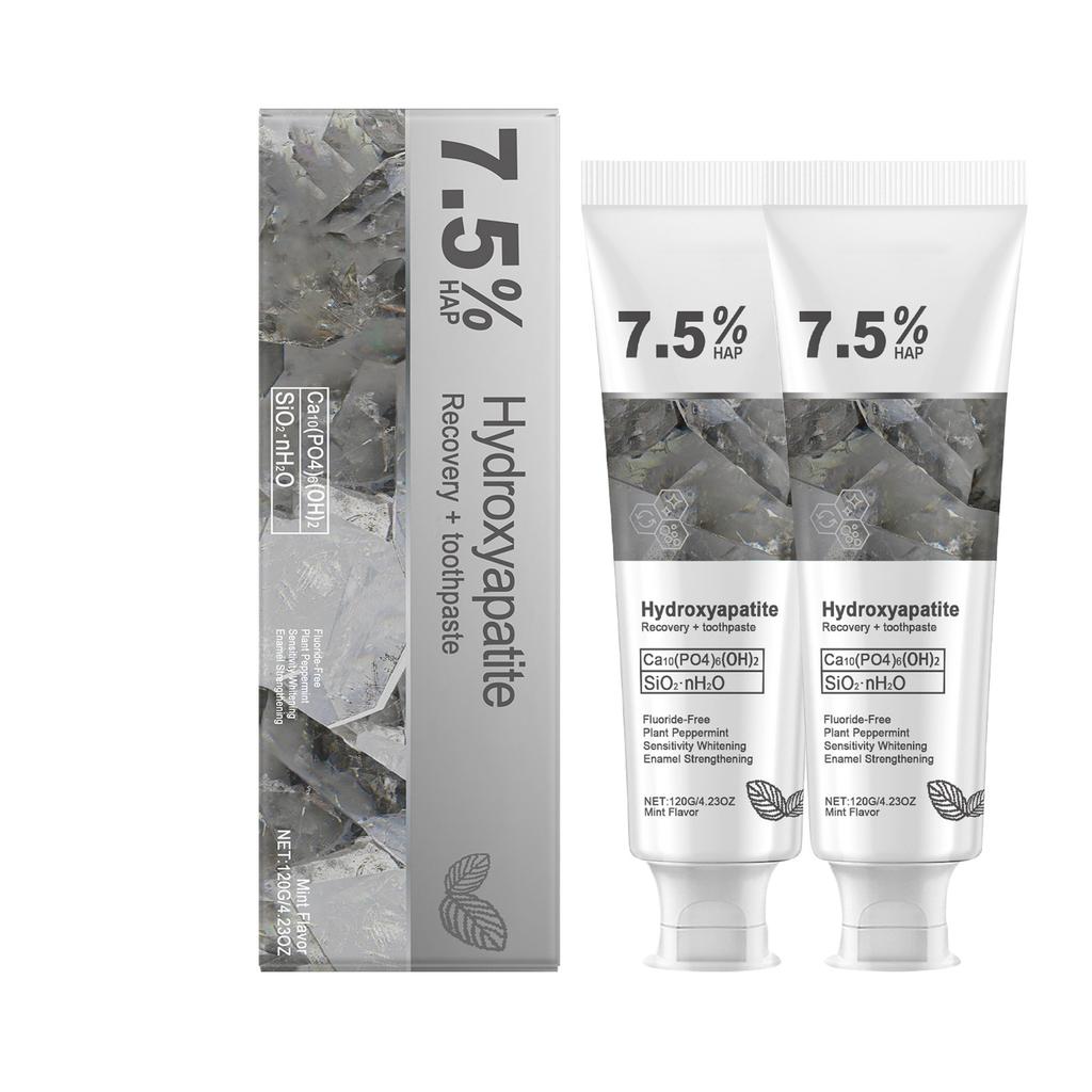Dentifrice blanchissant à l'hydroxyapatite. Frais. Souffle. Le dentifrice. Le dentifrice. Détachage. Soin dentaire complet 120G*1/2/3