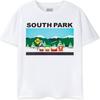 South Park Classic Scene White Men's T-Shirt _ Iconic Cartoon Graphic _ Animation Apparel Gift Merchandise