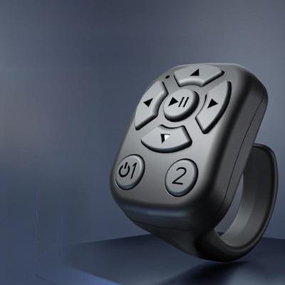 TikTok Bluetooth Remote Control Ring for Selfies & E-Book Page Turning