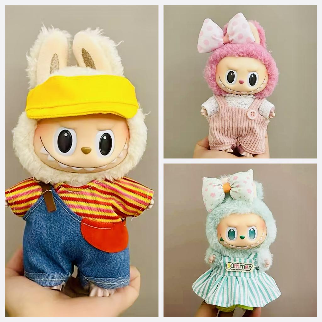 New Doll Clothes Outfit Accessories For 17cm Doll's Clothing Different styles Cosplay dress Kid Toy Gift