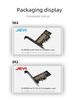 Jiayi SK1SK4 M.2 NVME to PCI-E 4.0 Expansion Card Adapter
