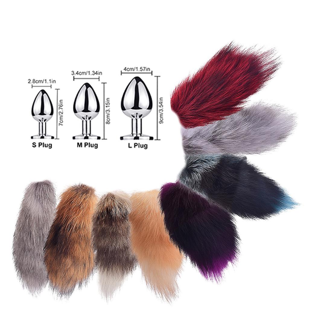 Furry for Keychain Fox Tail Cat Small Props Real Hair Small Tail Removable Pendant Keychain for Women