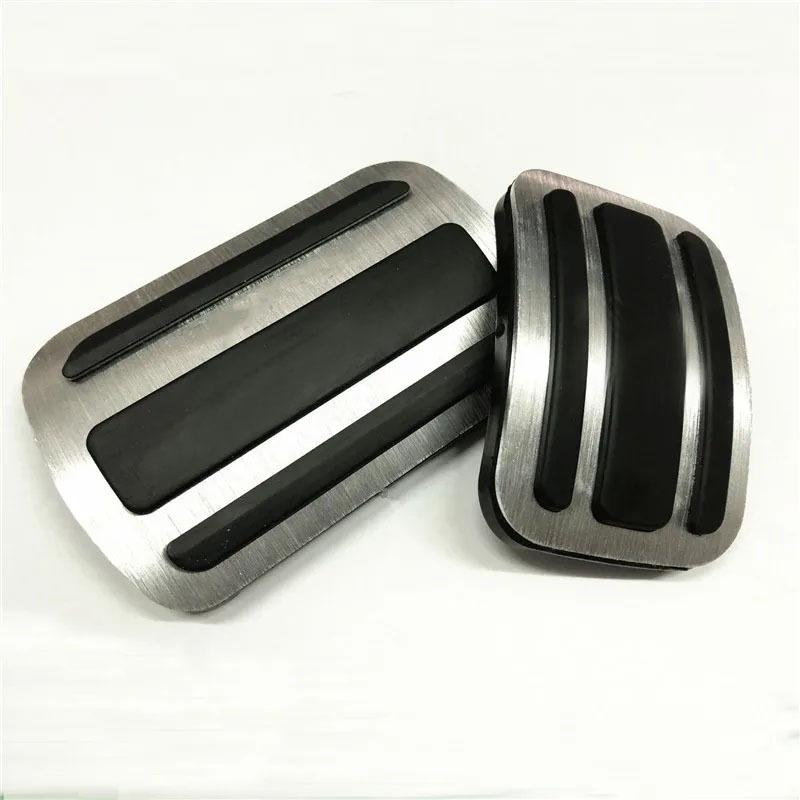 For Peugeot 3008 GT 2016 2017 2018 Metal AT Car Pedals Cap Foot Rest Cover Accelerator Brake Clutch Non-Drilling Car Accessories